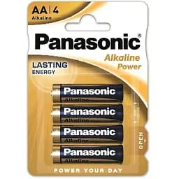 Батарейка Panasonic LR6REB/4BPR ALKALINE POWER лужна AA блістер 4 шт.