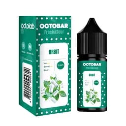 Набір компонентів для самозамісу сольової заправки Octobar Fresh & Sour 30 мл Orbit Орбіт, 0-65 мг (17889)