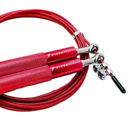 Скакалка 4YourHealth Jump Rope Premium Red швидкісна 3 м - мініатюра 3