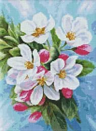 Алмазна мозаїка Цвітіння яблуні 30x40 см AMO7555