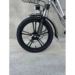 Електровелосипед Minako U18" 600W 48V 18Ah + вантажний посилений багажник сірий - мініатюра 10