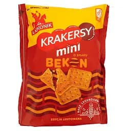 Крекери Lajkonik міні зі смаком бекону 100 г (934421)