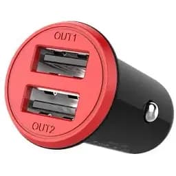 Автомобільний зарядний пристрій ColorWay, чорний, 2xUSB, 3.4A, 17W (CW-CHA026-BK)