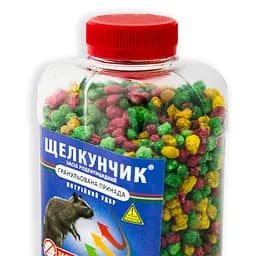 Отрута для мишей та щурів Щелкунчик у гранулах, 190 г, з ароматом - мініатюра 2