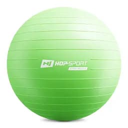 Фітбол Hop-Sport 65см зелений + насос 2020 - мініатюра 2