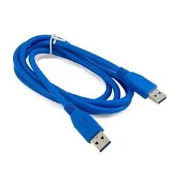 Кабель USB 3.0 AM - USB AM, 1.5 м, синий, Extradigital (KBU1629)