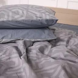 Наволочка MirSon Ranforce Elite 17-4839 Cristiano 40х60 см сіра (2200009579066)