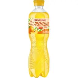 Напиток Моршинская Лимонада Апельсин-Персик среднегазированный 0.5 л