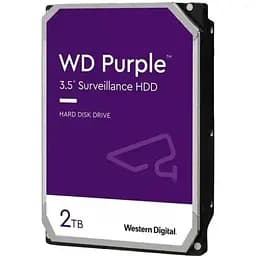Жесткий диск внутренний Western Digital Purple 3.5 2 TB SATA 256 MB (WD23PURZ)