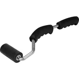 Валик притискний гумовий Yato 38 x75 мм сталева ручка L370 мм (YT-44151)