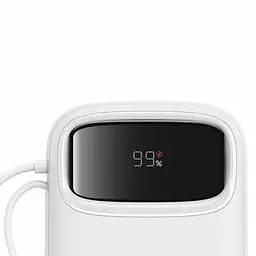 Повербанк Baseus QPow2 Dual-Cable 10000 mAh 22.5W (P10055001222-B1) White - мініатюра 5