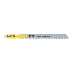 Полотна для лобзиків T101BR MILWAUKEE, 75х2,5мм, (5шт), (зворотній різ) - мініатюра 3
