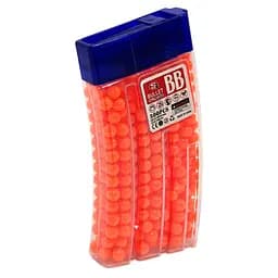 Кульки для дитячої зброї Bambi TD2023133(Orange) пластик 6 мм, 500 шт