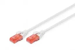 Патч-корд Assmann CAT 6 U-UTP, Cu, LSZH AWG 26/7, довжина 0,25 м, DK-1617-0025 White