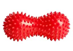 Массажный мячик EasyFit Goober с шипами красный (EF-1072-R)