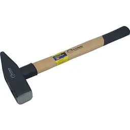 Молоток слюсарний Сталь квадратний бойок та дерев'яна ручка 1.5 кг (56972)