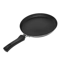 Сковорода для млинців Ø 22 см з антипригарним покриттям «Чорний мармур», A-plus Чорний 87281