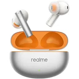 Наушники беспроводные Realme Buds Air 6 Flame Silver (RMA2402) стерео гарнитура в кейсе
