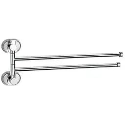 Тримач для рушника з Zerix Z1612 ZX0521 2 поворотними планками Хром