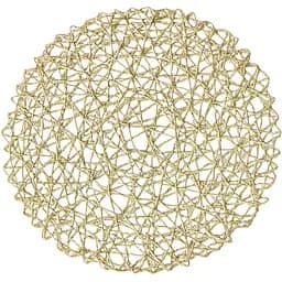 Подставка под горячее Ara круглая 38 см бежевая (30346213/4-NEW)