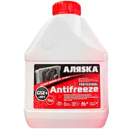 Антифриз Аляска G12 червоний -40°C 1 л 
