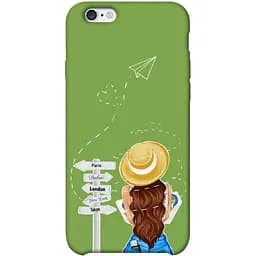 Чехол Demsky Travel girl для Apple iPhone 6/6s plus (5.5)