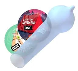Презервативи зі збільшеним кінцем One Pleasure Dome