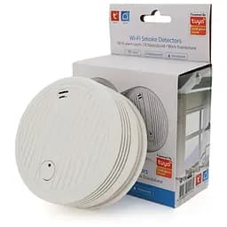 Автономний WiFi датчик диму з сиреною YOSO Dsmoke WIFI-01 TUYA живлення Крона1 шт.