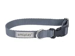 Нашийник для собак Amiplay Samba XS 18-30 * 1 см - сіра