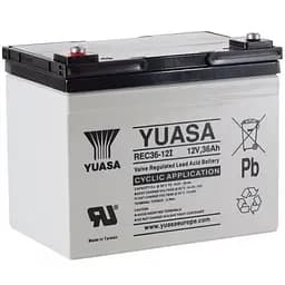 Аккумулятор Yuasa REC36-12I AGM (12V 36Ah)