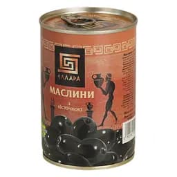 Уцінка. Маслини Ellada чорні з кісточкою 420 г (873889)  - мініатюра 2