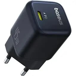 Зарядний пристрій адаптер живлення Baseus PicoGo GaN Fast Charger 1C 45 W