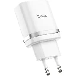 Мережевий зарядний пристрій Hoco ЦБ-00218831 C12Q USB QC білий