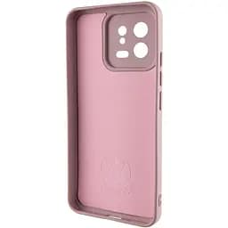 Чохол TPU GETMAN Liquid Silk Full Camera для Xiaomi 13 Pro Рожевий / Pink Sand - мініатюра 4