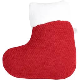 Декоративна подушка Прованс новорічна Чобіток червона 32 см (32767)