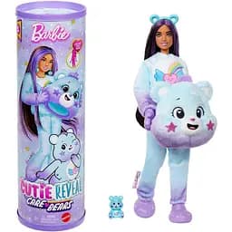 Лялька Barbie Cutie Reveal Care Bears: нова хвиля - ведмедик Мрійник (JFV61) - мініатюра 6