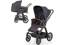 Універсальна коляска 2 в 1 ABC Design TURBO 4T Diamond Collection Asphalt сіра (1200144/1907) - мініатюра 2