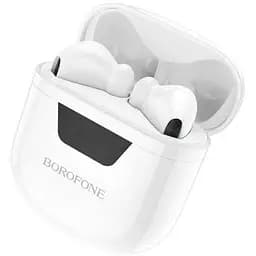 Навушники Borofone BW05 Pure tone tws бездротові білі - мініатюра 2