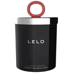 Масажна свічка Lelo Massage Candle Black Pepper & Pomegranate, соєвий віск, 36 годин горіння