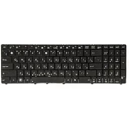 Клавiатура для ноутбука ASUS K50, K50A, K50I чoрний, чoрний фрейм