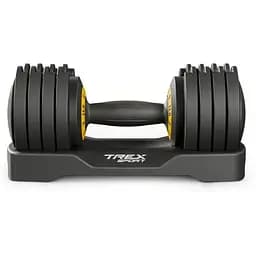Гантель розбірна регульована Trex Sport 2-11.5 кг чорна
