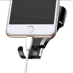 Тримач в машину Baseus Osculum Type Gravity Car Mount (silver) (21743 silver) - мініатюра 6