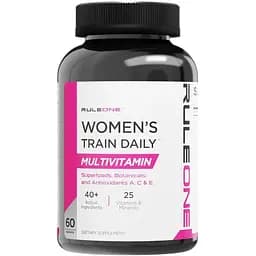 Вітаміни та мінерали Rule 1 Women's Train Daily, 60 таблеток