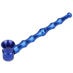 Трубка курительная металлическая HL-192 Blue (14956)