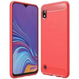 Чохол-накладка iPaky Slim Anti-Fingerprint TPU Case Samsung A105F Galaxy A10 Red