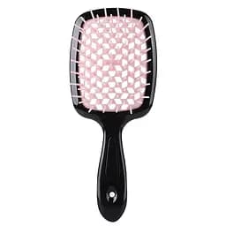 Щітка для волосся Superbrush Janeke Чорний/світло-рожевий, гребінець для мокрого волосся (щітка для волосся) (ST) - мініатюра 4