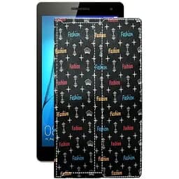 Чохол StatusCASE з екошкіри для планшету Huawei MediaPad T3 7 Фешн чорний