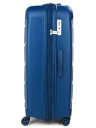Валіза велика L поліпропілен Airtex 646 119л 79,5×52×30см Темно-синій - мініатюра 6