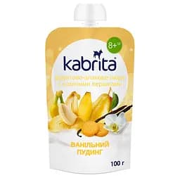 Ванільний злаковий пудинг Kabrita з козячими вершками для дітей з 8 місяців 100 г
