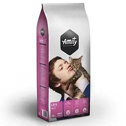 Сухий корм для котів із міксом м'яса Amity Eco Cat Mix 20 кг